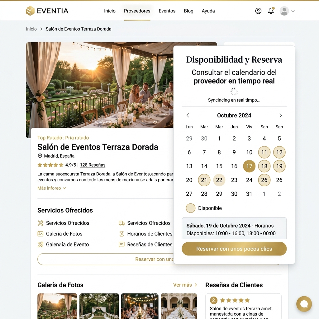 Disponibilidad en Tiempo Real